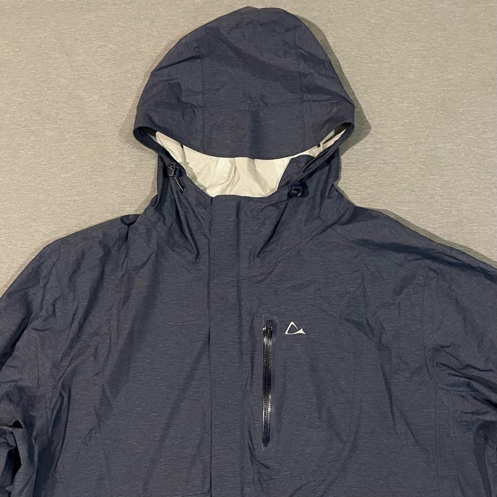 Paradox Men’s Blue Waterproof Outdoor Jacket XL Full Zip - Picture 2 of 9